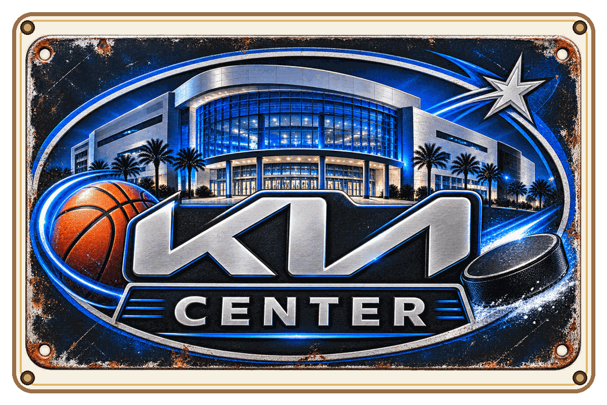 Kia Center sign