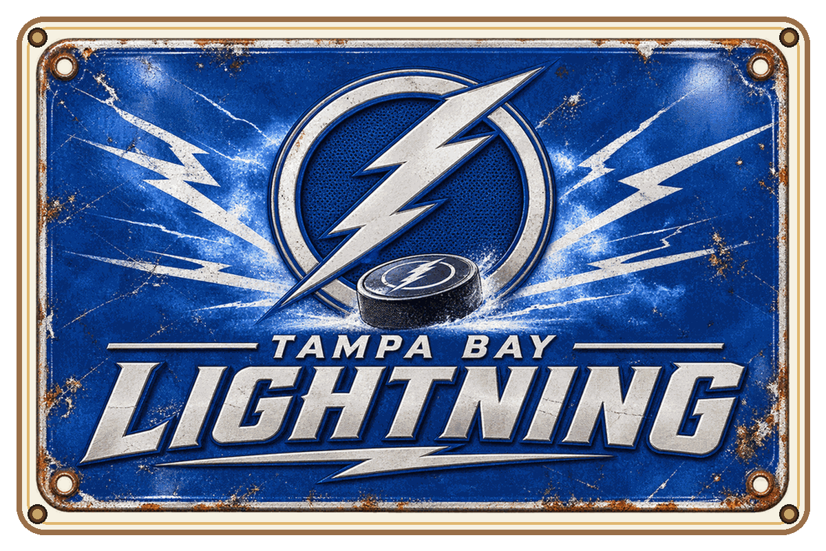 Tampa Bay Lightning sign