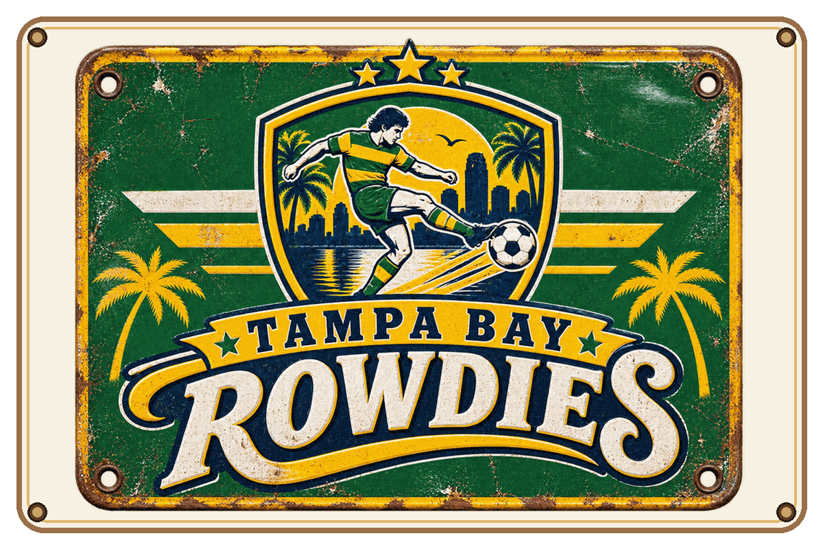 Tampa Bay Rowdies sign