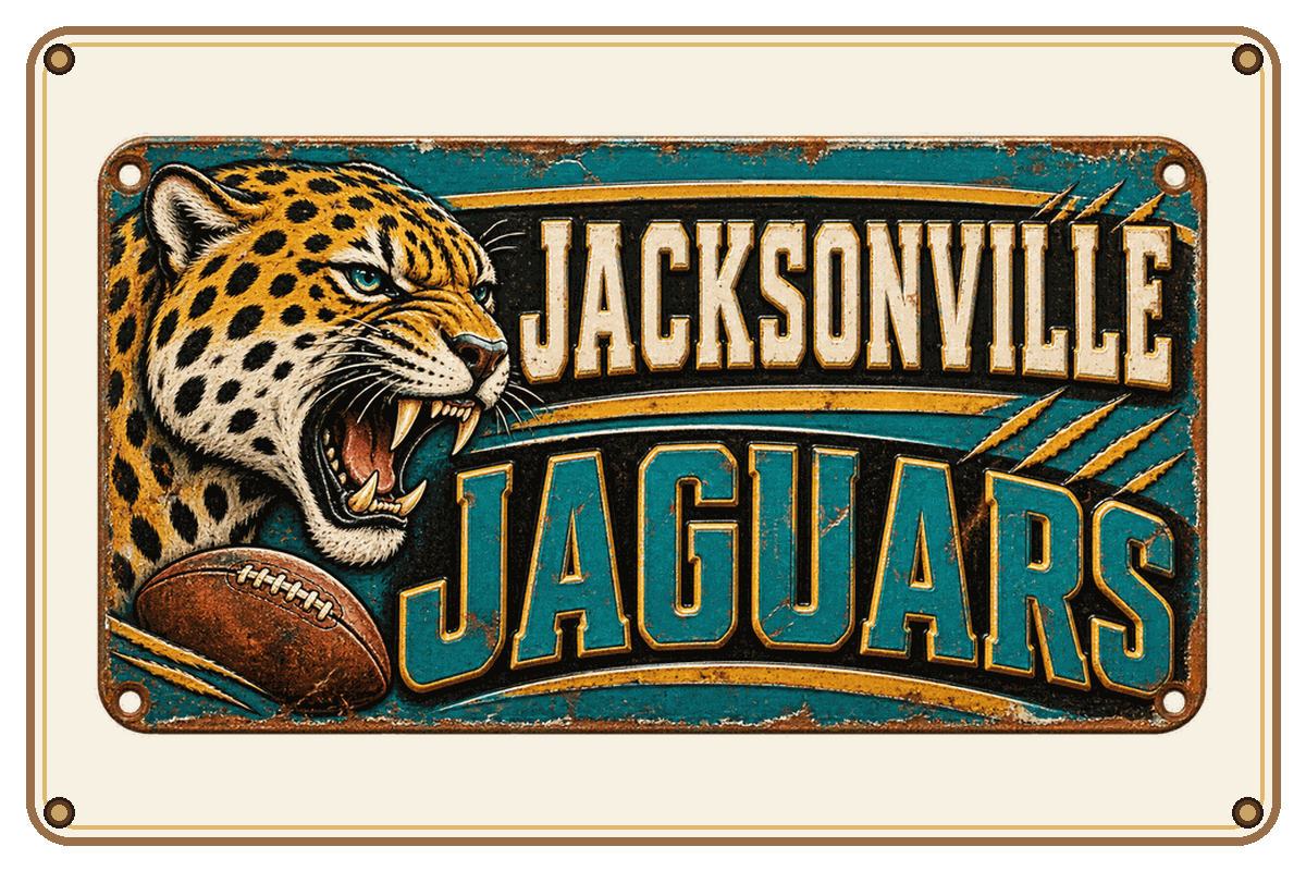 Jacksonville Jaguars sign