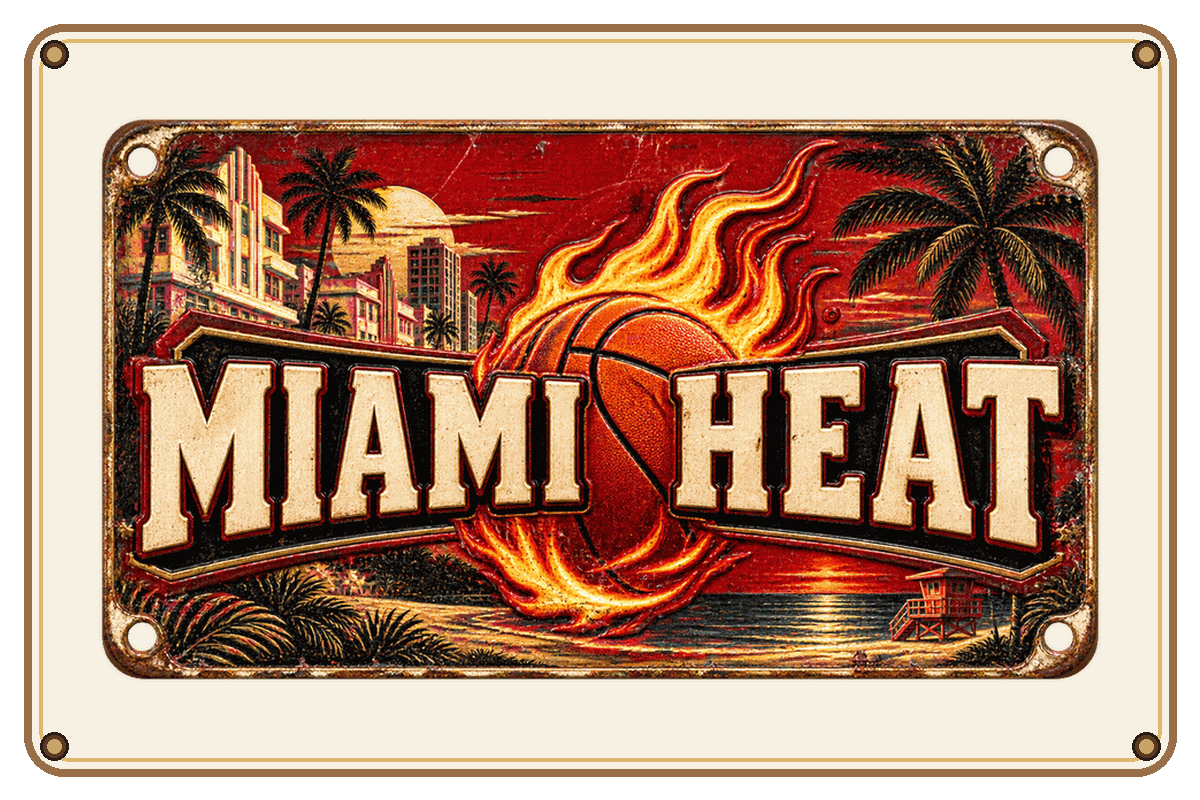 Miami Heat sign