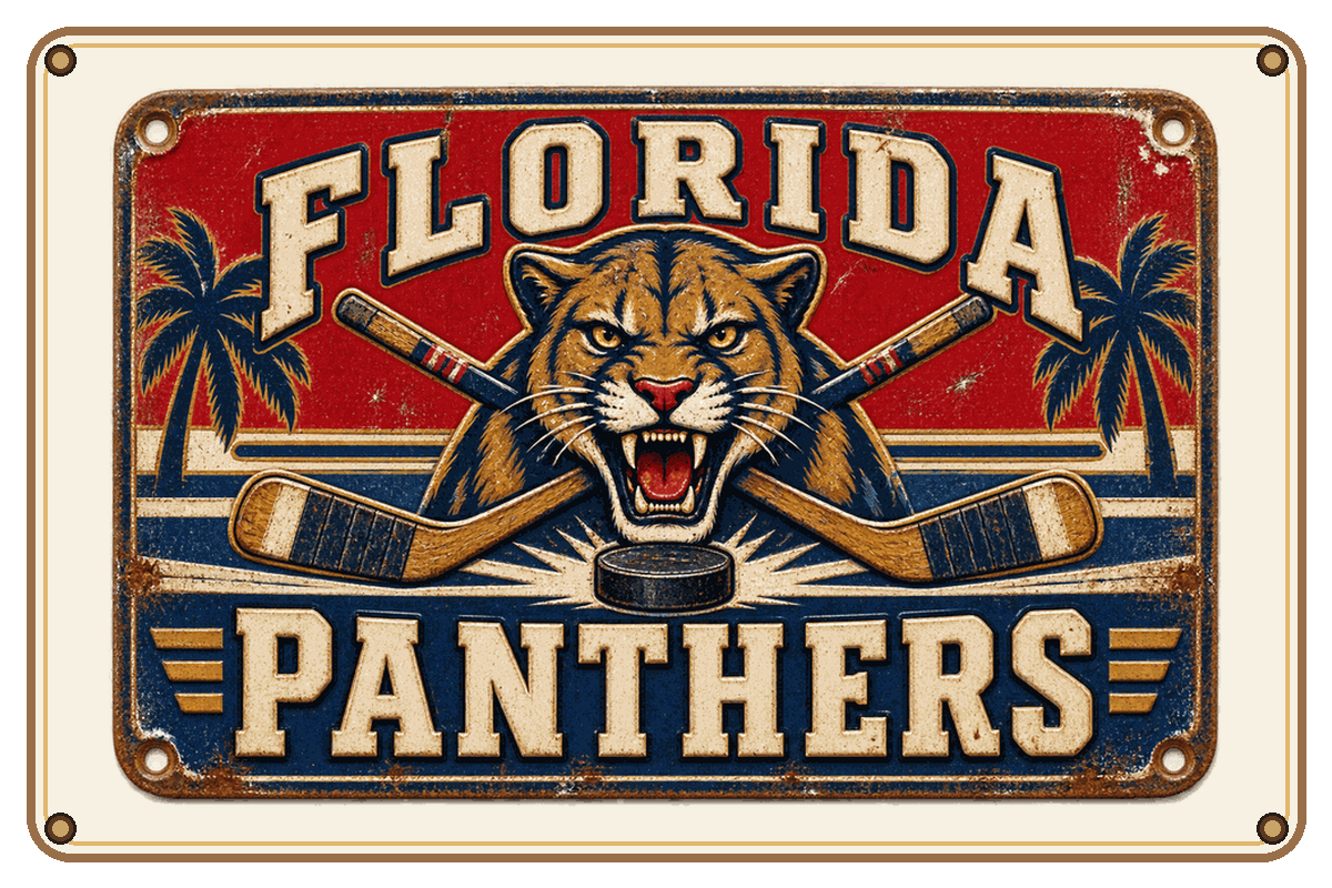Florida Panthers sign