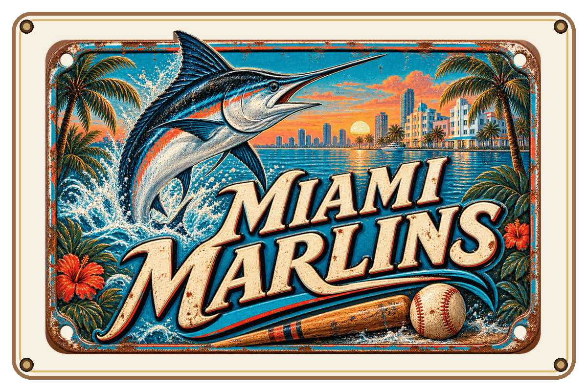 Miami Marlins sign