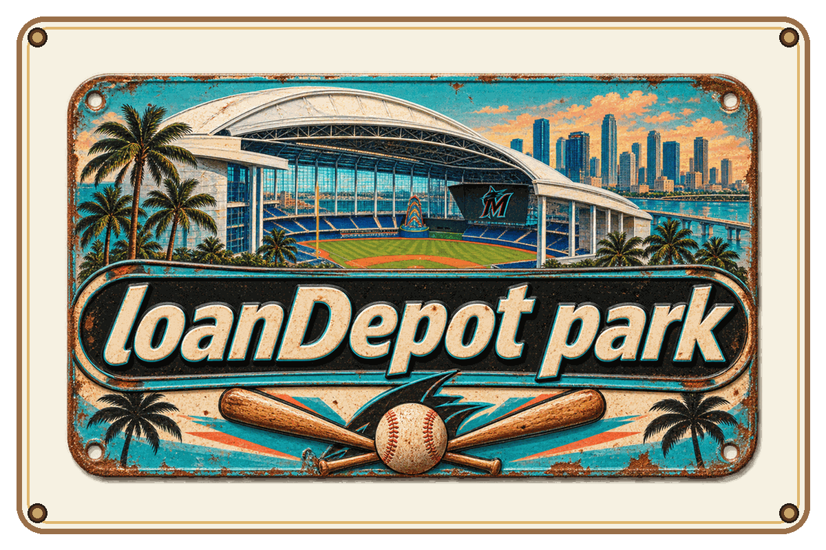 loanDepot park sign