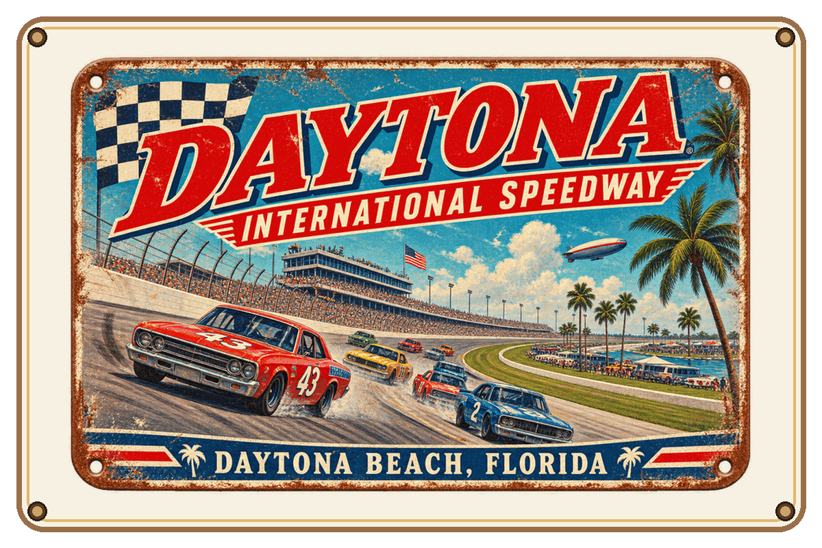Daytona International Speedway sign