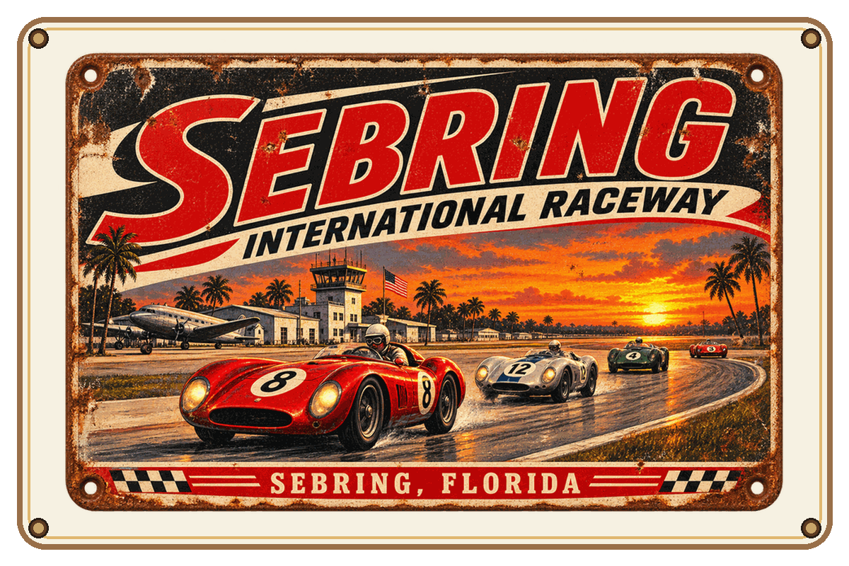 Sebring International Raceway sign