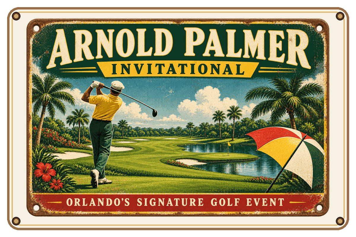 Arnold Palmer Invitational sign