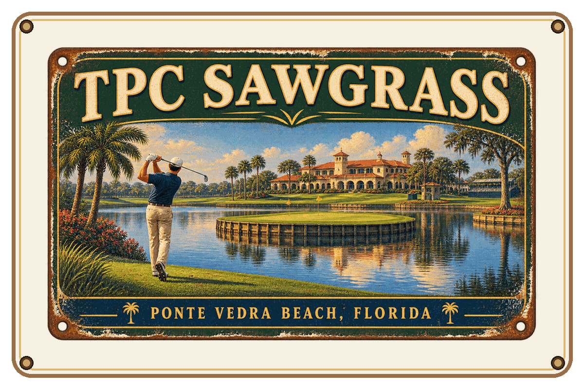 TPC Sawgrass sign
